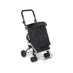 Carrello porta spesa Go up, Nero - Foppapedretti