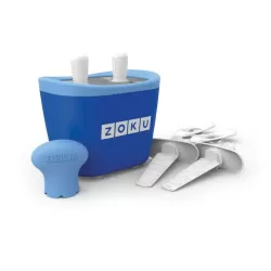 Zoku 2 quick pop maker per ghiaccioli immediati blu - Zoku