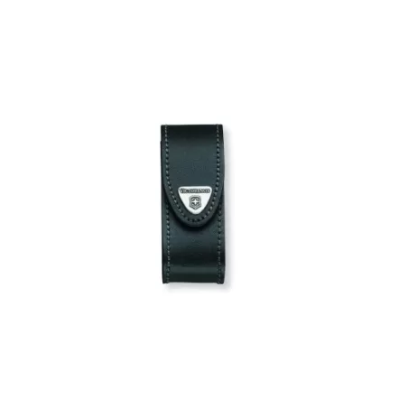 Astuccio pelle nera multiuso 91Mm 2-4 - Victorinox