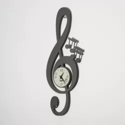 Orologio Chiave Musicale, Ardesia - Arti e Mestieri