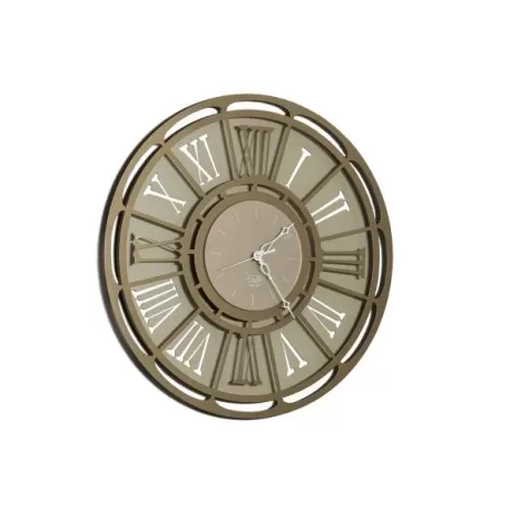 Orologio Classic, Sabbia e Bronzo - Arti e Mestieri