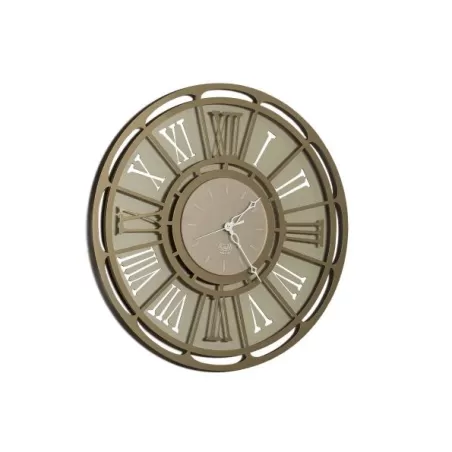 Orologio Classic, Sabbia e Bronzo - Arti e Mestieri