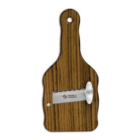 Affettatartufi in legno di Ovangkol, lama ondulata - Sanelli Ambrogio