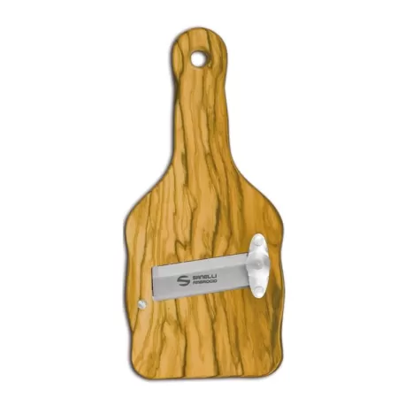 Affettatartufi in legno di Ulivo, lama liscia - Sanelli Ambrogio