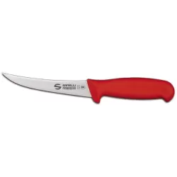Supra - Coltello disosso curvo Cm. 13 Rosso - Sanelli Ambrogio