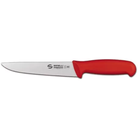 Supra - Coltello disosso retto Cm. 16 Rosso - Sanelli Ambrogio