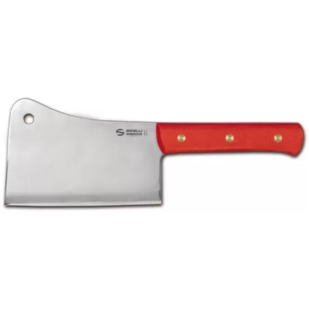Supra - Falcetta macellaio codolo intero Cm. 20 Rosso - Sanelli Ambrogio