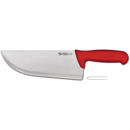 Supra - Coltello mezzo colpo Cm. 28 Rosso - Sanelli Ambrogio