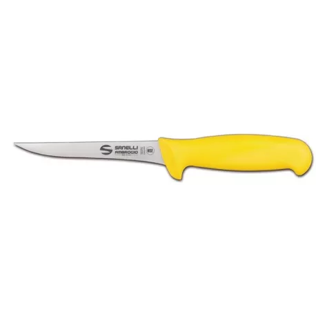Supra - Coltello disosso stretto Cm. 12 Giallo - Sanelli Ambrogio