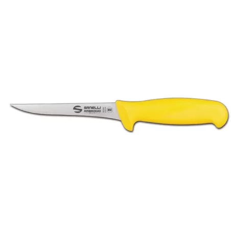 Supra - Coltello disosso stretto Cm. 12 Giallo - Sanelli Ambrogio