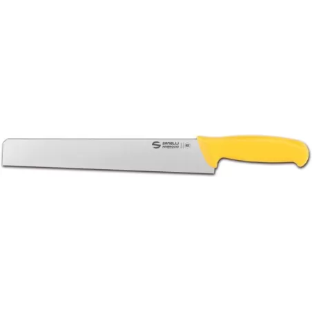 Supra - Coltello formaggio punta quadra Cm. 26 GIALLO - Sanelli Ambrogio
