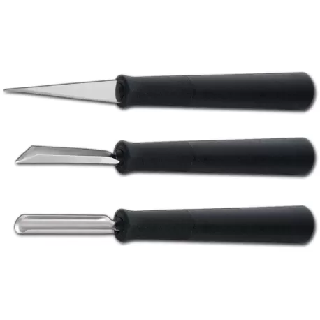 Set 3 coltelli per intaglio e decoro - Basic - Sanelli Ambrogio