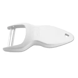 Pelapatate "Castor" in polipropilene bianco e lama inox - Sanelli Ambrogio