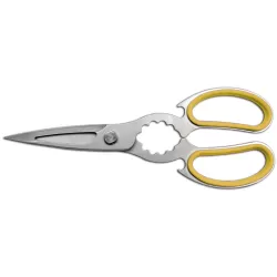 Forbice cucina, inox sabbiata Cm. 24 - gialla - Sanelli Ambrogio