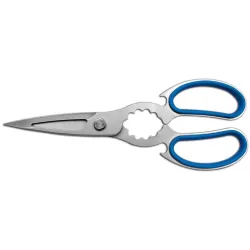 Forbice cucina, inox sabbiata Cm. 24 - blu - Sanelli Ambrogio