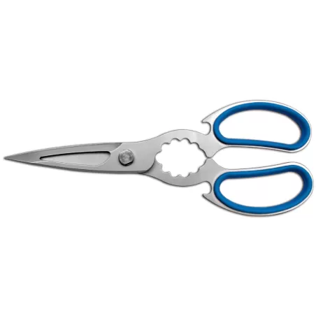 Forbice cucina, inox sabbiata Cm. 24 - blu - Sanelli Ambrogio