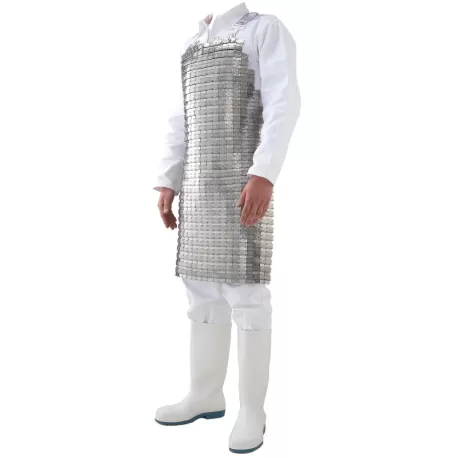 Grembiule in placche acciaio inox Flexinox Cm. 55 x altezza 70 - Sanelli Ambrogio