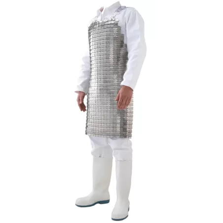 Grembiule in placche acciaio inox Flexinox Cm. 55 x altezza 70 - Sanelli Ambrogio