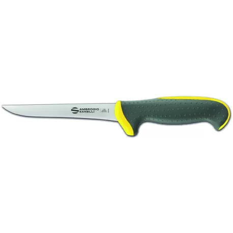 Tecna - Coltello disosso stretto Cm. 14 Giallo - Sanelli Ambrogio