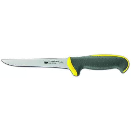 Tecna - Coltello disosso stretto Cm. 16 Giallo - Sanelli Ambrogio