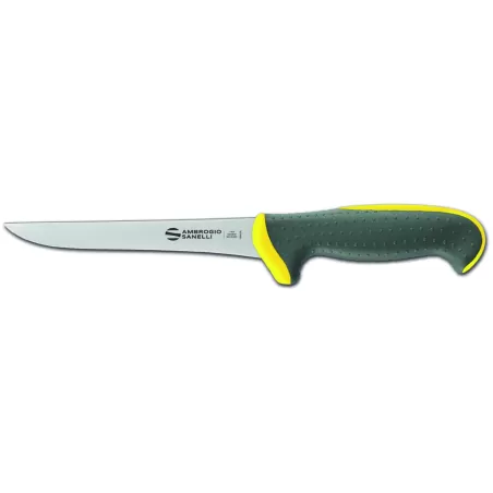 Tecna - Coltello disosso stretto Cm. 16 Giallo - Sanelli Ambrogio