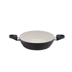 Tegame due maniglie Ø 24 Salento Keravis Whitestone