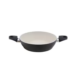 Tegame due maniglie Ø 28 Salento Keravis Whitestone