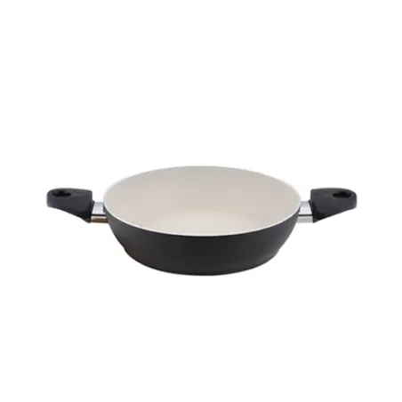 Tegame due maniglie Ø 28 Salento Keravis Whitestone