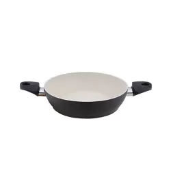 Tegame due maniglie Ø 32 Salento Keravis Whitestone