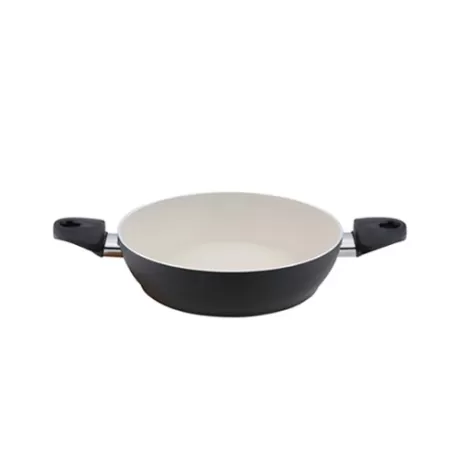 Tegame due maniglie Ø 32 Salento Keravis Whitestone