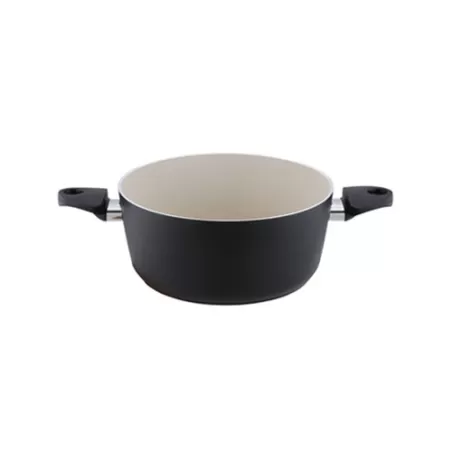 Casseruola due maniglie Ø 20 Salento Keravis Whitestone