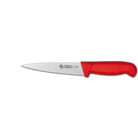 Supra - Coltello scannare Cm. 16 Rosso - Sanelli Ambrogio