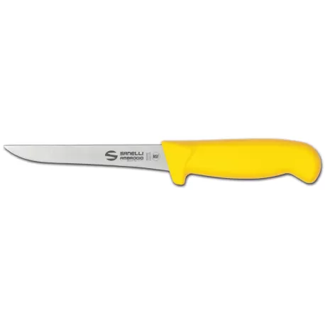 Supra - Coltello disosso stretto Cm. 14 Giallo - Sanelli Ambrogio