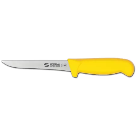 Supra - Coltello disosso stretto Cm. 14 Giallo - Sanelli Ambrogio