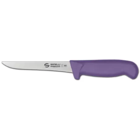 Supra - Coltello disosso stretto Cm. 14 Viola - Sanelli Ambrogio