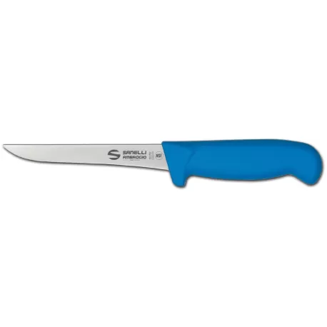 Supra - Coltello disosso stretto Cm. 14 Blu - Sanelli Ambrogio