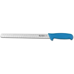 Supra - Coltello salmone, lama alveolata Cm. 28 Blu - Sanelli Ambrogio