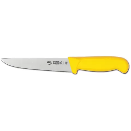 Supra - Coltello disosso retto Cm. 16 Giallo - Sanelli Ambrogio