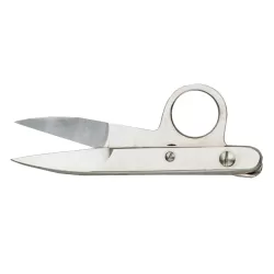 Forbice Tessitura retta nichelata pollici 4,5 - Montana