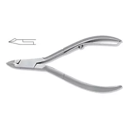 Tronchesino Pelle inox sabbiato sovrapposto Cm. 10 - Montana