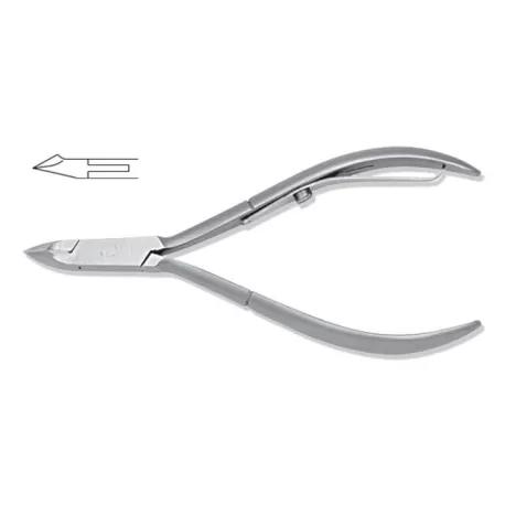 Tronchesino Pelle inox sabbiato incassato Cm. 10 - Montana