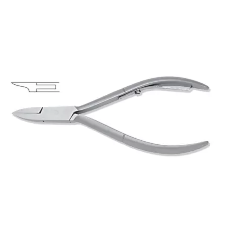 Tronchesino Unghie incarnite inoxsabbiato Cm. 13 - Montana