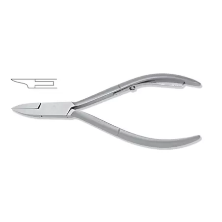 Tronchesino Unghie incarnite inoxsabbiato Cm. 13 - Montana