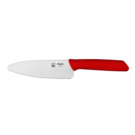 Mini Chef - Coltello cucina rosso lama Cm. 13 - Montana