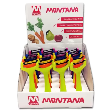 Box 20 sbucciatutto colori assortiti - Montana