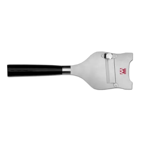 Affettatartufi con manico in corno, lama liscia - Montana