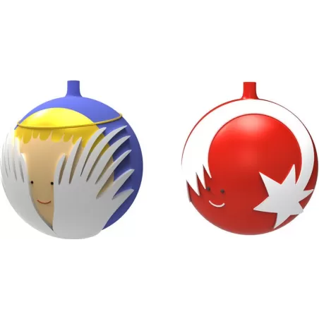 Angioletto e Stella cometa, Palle natale