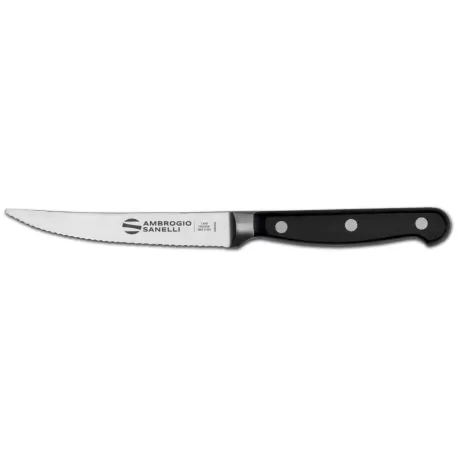 Chef - Coltello tavola, lama dentata Cm. 11 - Sanelli Ambrogio