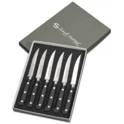 Chef - Scatola regalo, 6 coltelli costata dentati 3385.011 - Sanelli Ambrogio
