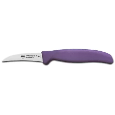 Supra - Coltello verdura Cm. 7 sfuso in BOX da 50 pezzi Viola - Sanelli Ambrogio